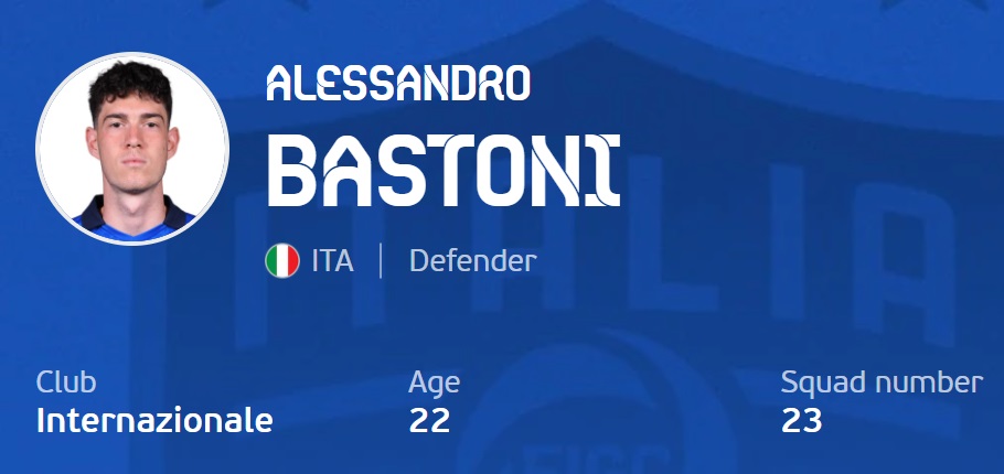 Alessandro Bastoni (23)
